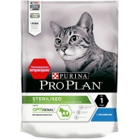 Сухой корм PRO PLAN® STERILISED для стерилизованных кошек и кастрированных котов, с кроликом, 400 гр.